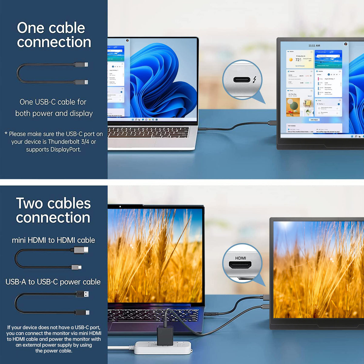 10.5 inch Portable Monitor